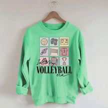 Just A Day In A Life With A Volleyball Girly Sweatshirt