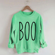 BOO Minimalist Halloween Sweatshirt