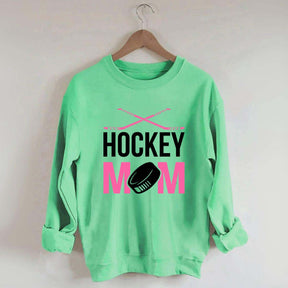 Hockey Mom Pink Sweatshirt