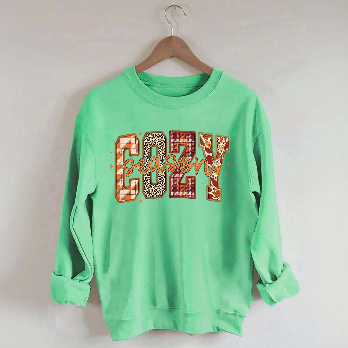 Cozy Season Fall Graphic Sweatshirt