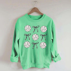 Volleyball Bows Sweatshirt