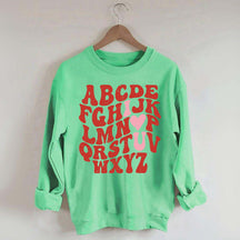 ABCs I Love You Valentines Sweatshirt