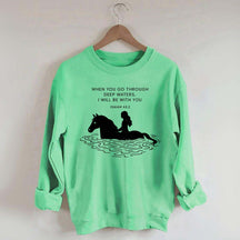 Christ Horse Religous Sweatshirt