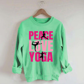 Yoga Is The Journey Back To Yourself Sweatshirt