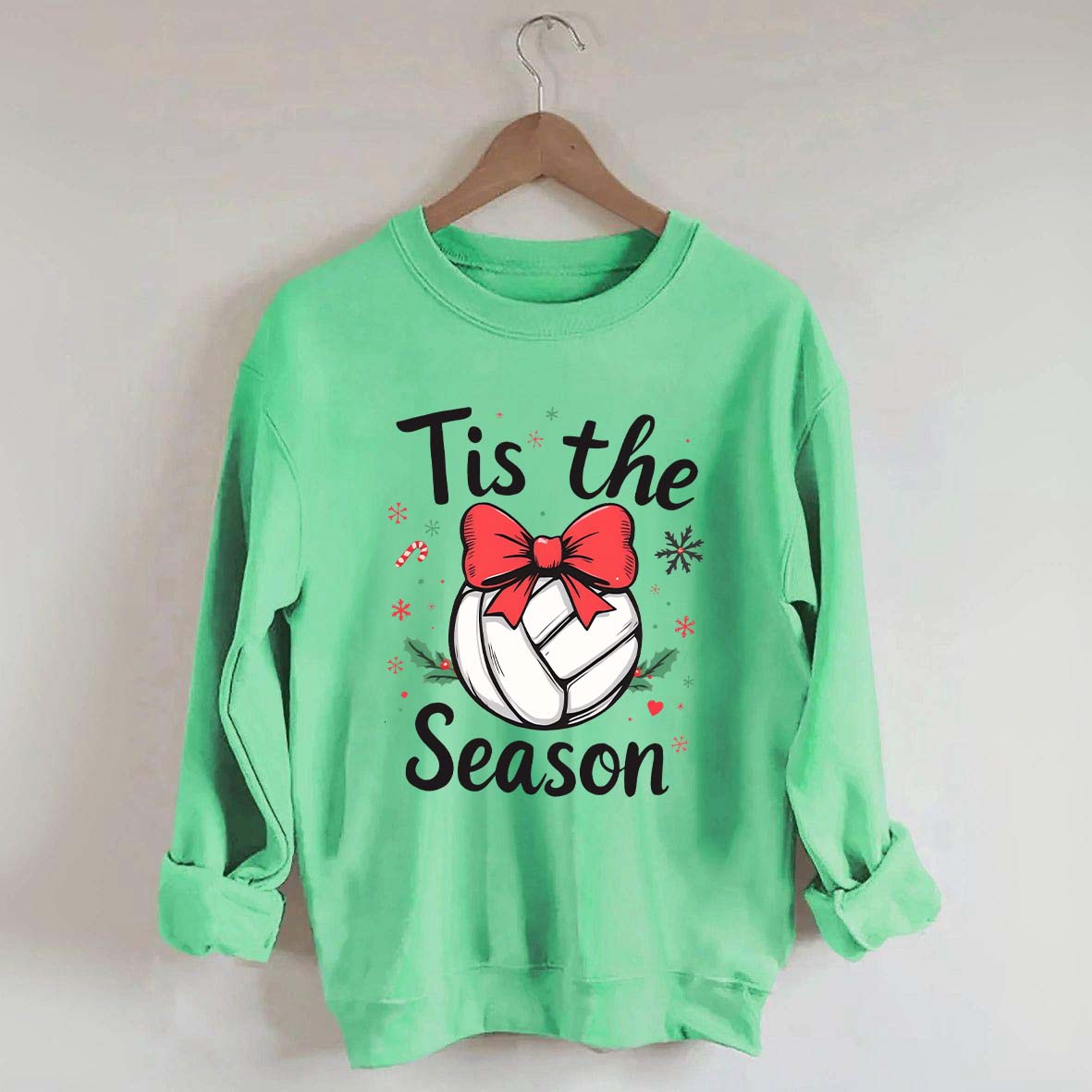 Tis The Season Volleyball Christmas Sweatshirt