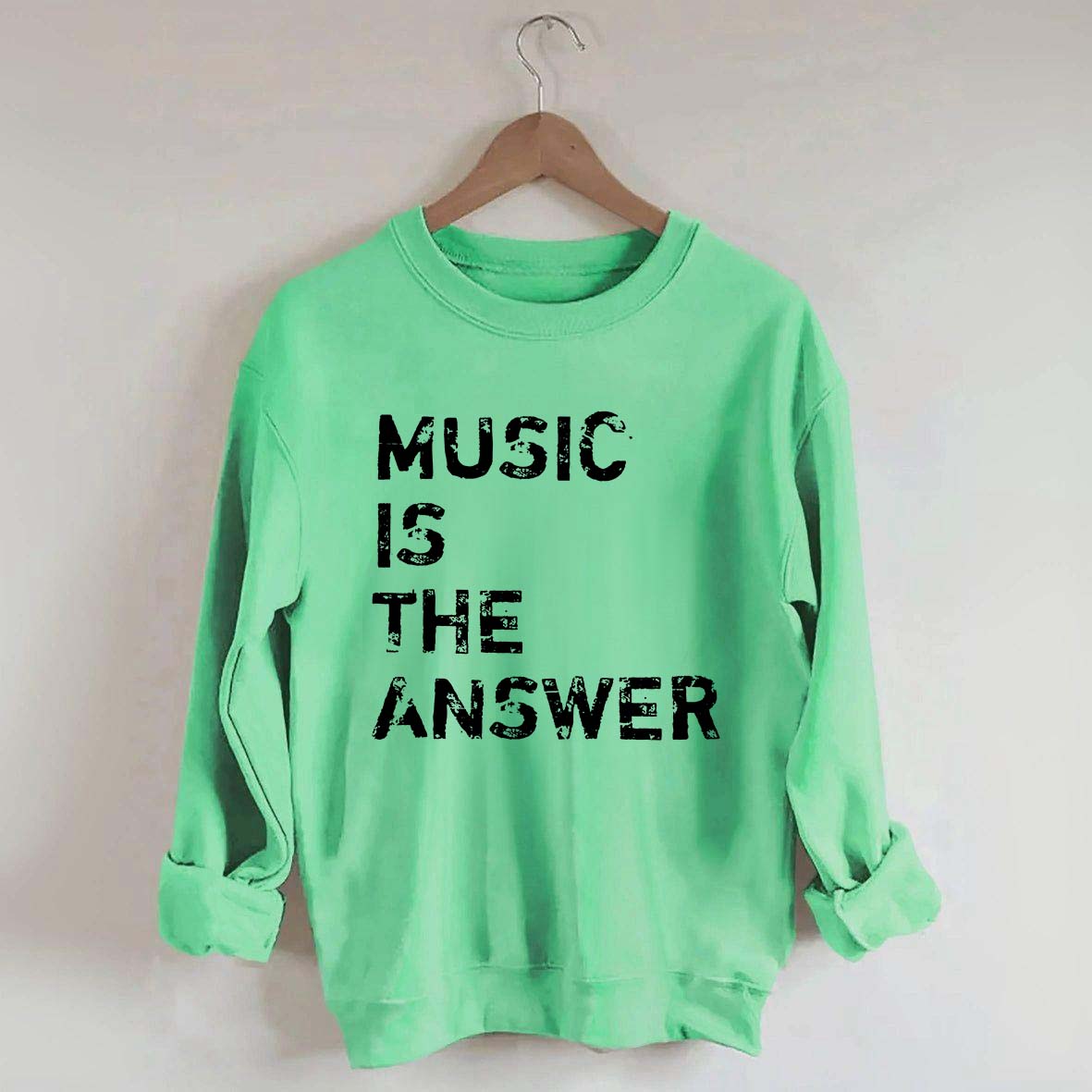 Retro Music is the Answer Sweatshirt