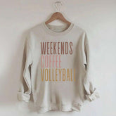 Weekend Coffee Volleyball Sweatshirt