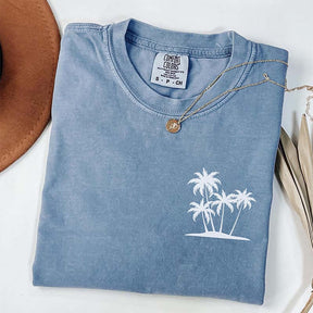 Cute Summer Beach Vacation Tree T-Shirt