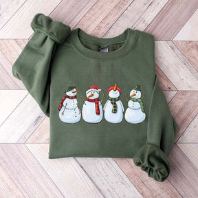 Snowman Women Gift Sweatshirt