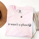 It Wasn't A Phase Horseshoe T-Shirt