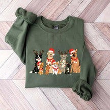 Christmas Dog Holiday Lover Sweatshirt