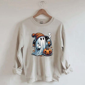 Cute Ghost Halloween Sweatshirt