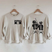 Customized Baseball Mom Sweatshirt