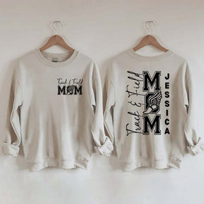 Custom Track and Field Mom Sweatshirt