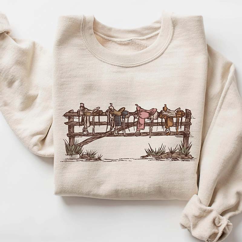 Back In The Saddle Again Sweatshirt