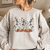 Dancing Skeleton Fall Sweatshirt