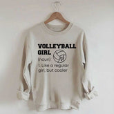 Volleyball Girl Explanation Sweatshirt