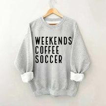 Weekend Coffee Soccer Mom Sweatshirt