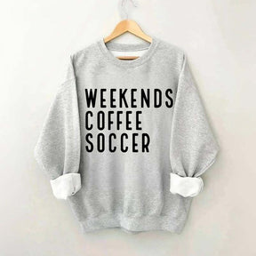Weekend Coffee Soccer Mom Sweatshirt