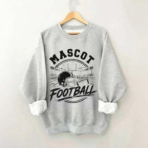 Custom Football Mascot Template Sweatshirt