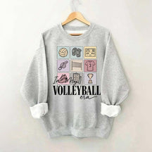 Just A Day In A Life With A Volleyball Girly Sweatshirt