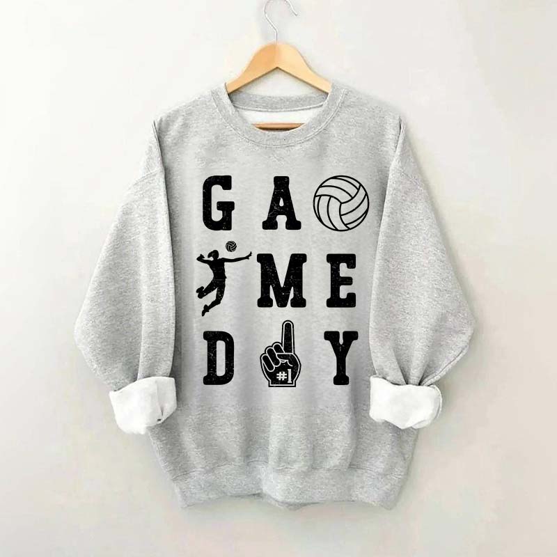 Game Day Volleyball Mama Sweatshirt