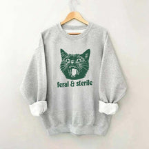 Feral and Sterile Cat Sweatshirt