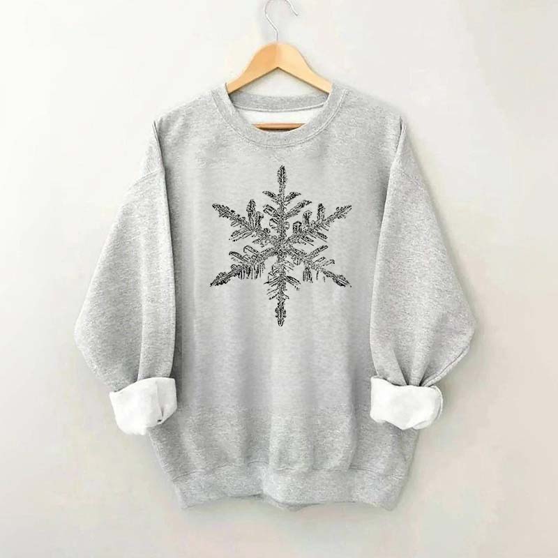 Christmas Snowflake Winter Sweatshirt