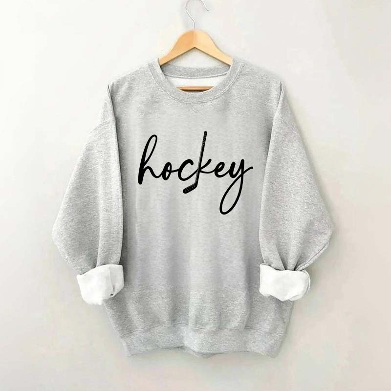 Minimalist Hockey Lover Sweatshirt