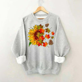 Autumn Sunflower Sweatshirt