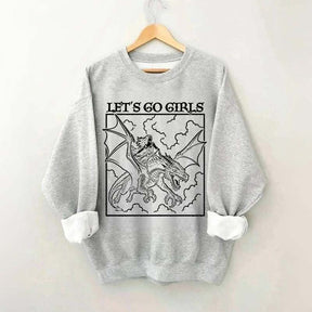 Fantasy Feminist Let's Go Girls Sweatshirt