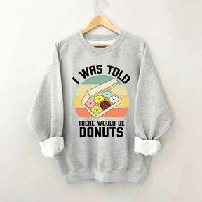 Retro Donut Lover Sweatshirt