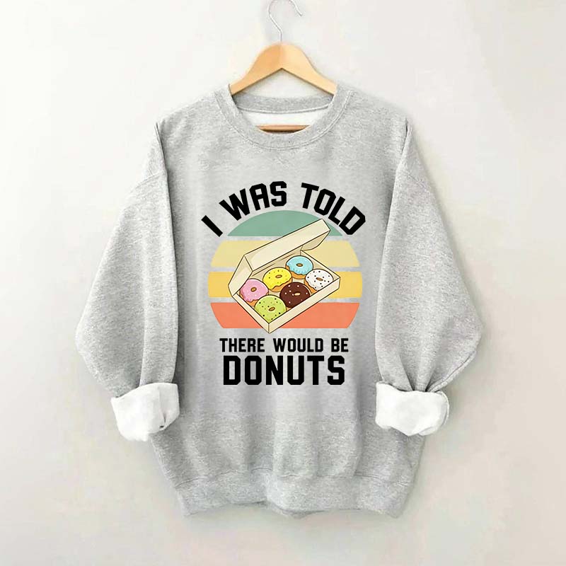 Retro Donut Lover Sweatshirt