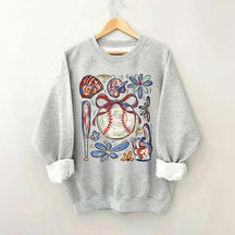 Baseball Tis The Season Sweatshirt