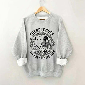 Summer Casual Skull Sweatshirt