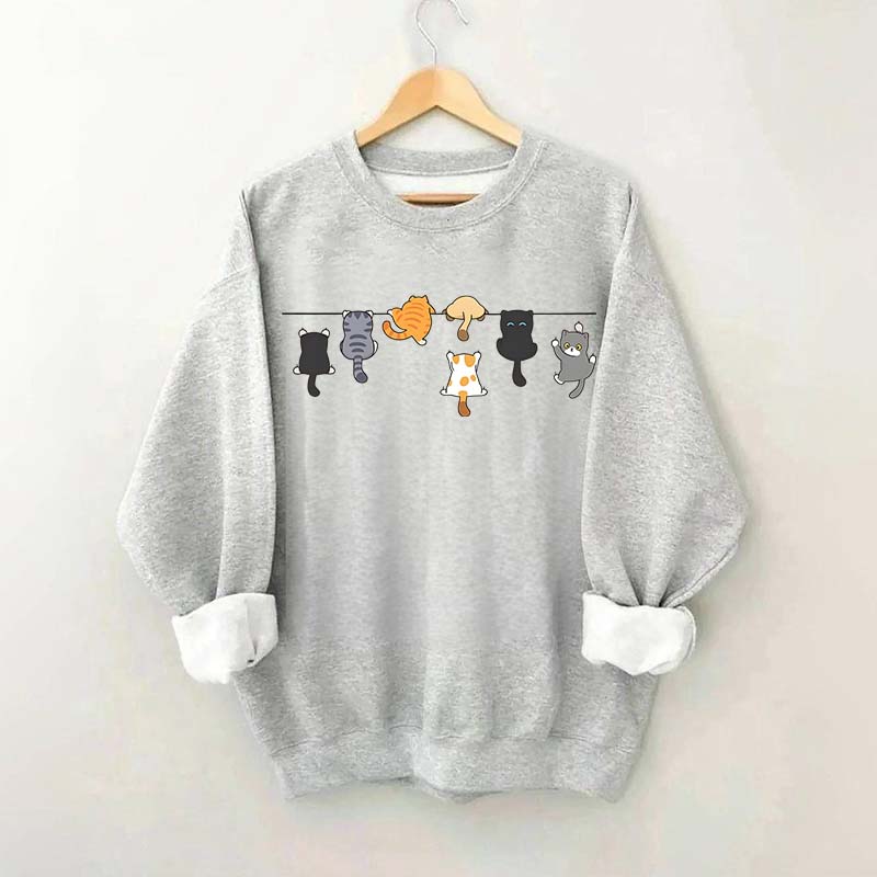 Cat Peeking Lover Sweatshirt