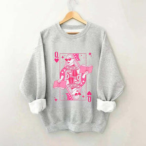 Retro Bookish Queen Sweatshirt