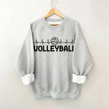 Volleyball Heartbeat Sweatshirt