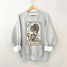 Volleyball Mom Tarot Card Sweatshirt