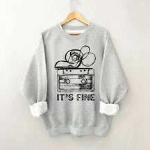 Retro Cassette Tape 90s Music Sweatshirt