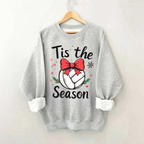 Tis The Season Volleyball Christmas Sweatshirt