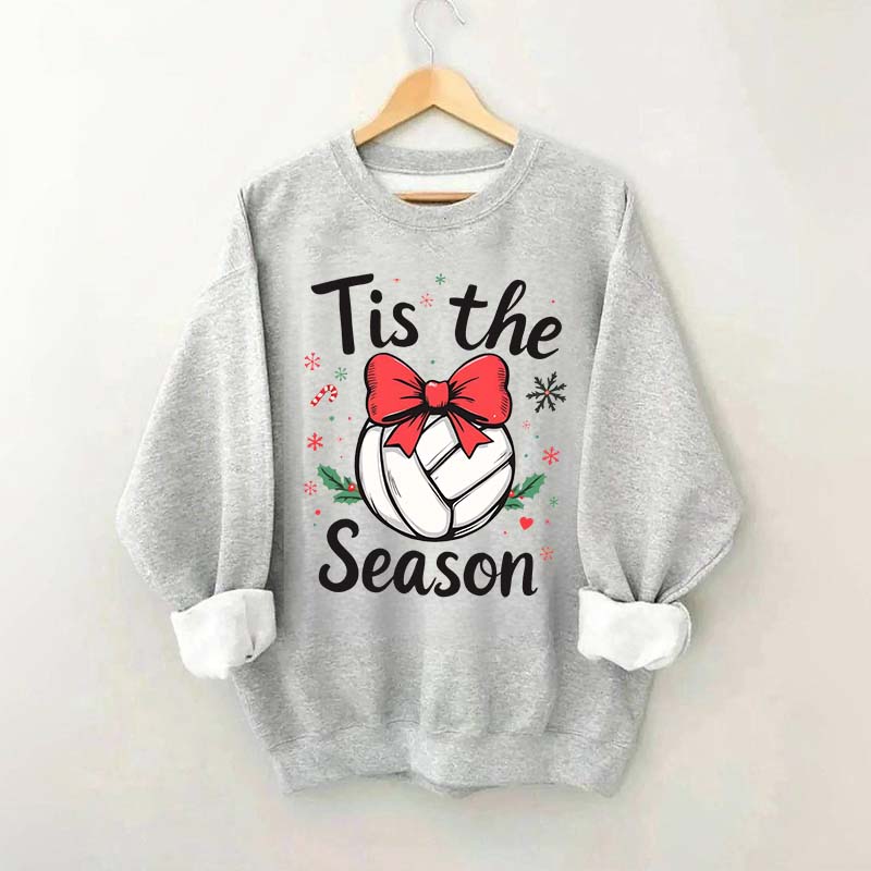 Tis The Season Volleyball Christmas Sweatshirt