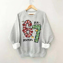67 Christmas Lights Red Green Xmas Sweatshirt