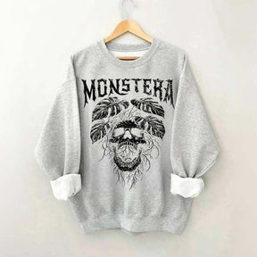 Monstera Funny Plant Lover Sweatshirt