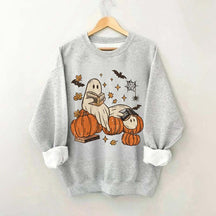 Ghost Reading Fantasy Book Sweatshirt