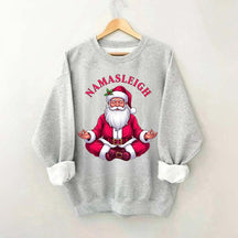 Namasleigh Santa Sweatshirt