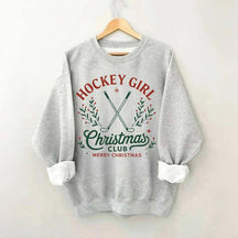 Hockey Girl Christmas Club Sweatshirt