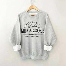 North Pole Milk and Cookie Co Sweatshirt