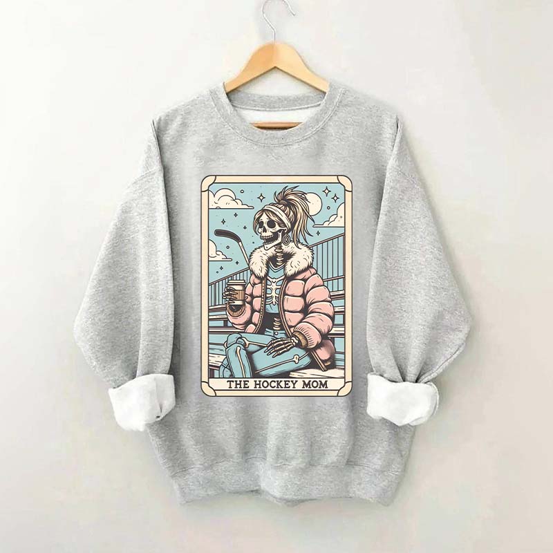 Tarot Card Hockey Mom Sweatshirt