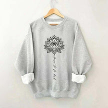 Choose To Be Kind Flower Mandala Sweatshirt